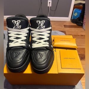 Authentic Louis Vuitton Black Trainers